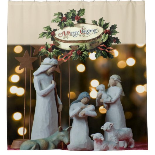 Shower Curtain Jesus Douchegordijn (Voorkant)