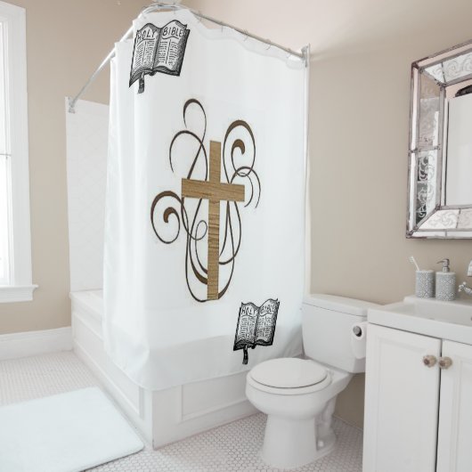 Shower Curtain Jesus Douchegordijn (In situ)