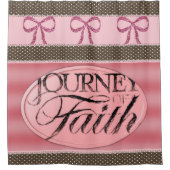 Shower Curtain Journey of Faith Douchegordijn (Voorkant)