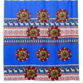 Shower Curtain Kerstmis Douchegordijn (Voorkant)
