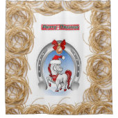 Shower Curtain Kerstmis Douchegordijn (Voorkant)