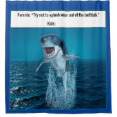 Shower Curtain (Kinder in Bathtime) Douchegordijn (Voorkant)