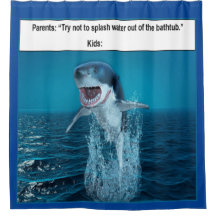 Shower Curtain (Kinder in Bathtime)