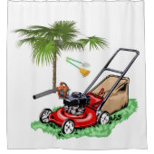 Shower Curtain Landscaper Douchegordijn (Voorkant)