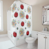 Shower Curtain Licorice Douchegordijn (In situ)