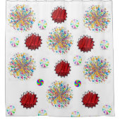 Shower Curtain Licorice Douchegordijn (Voorkant)