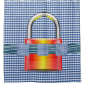 Shower Curtain Lock Douchegordijn (Voorkant)