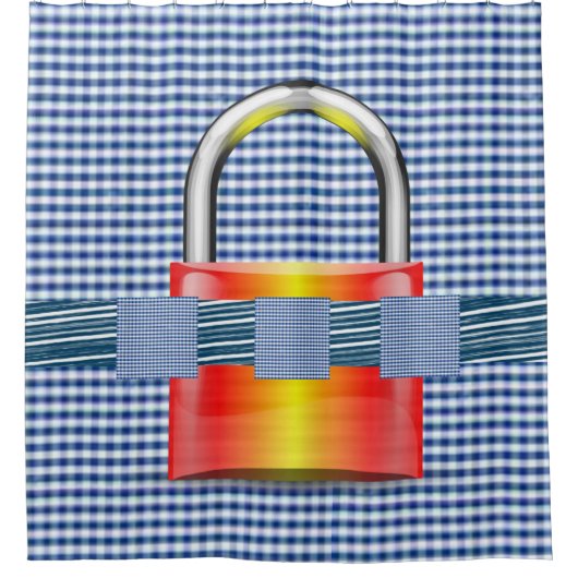 Shower Curtain Lock Douchegordijn (Voorkant)