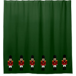 Shower Curtain met Nutcrackers Linde onderkant Douchegordijn