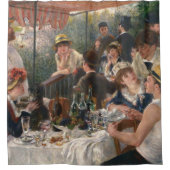 Shower Curtain met Renoir's Luncheon Party Douchegordijn (Voorkant)