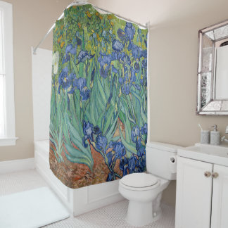 Shower Curtain met Van Gogh's Irises Douchegordijn