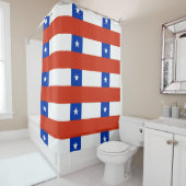 Shower Curtain met vlag van Chili Douchegordijn (In situ)