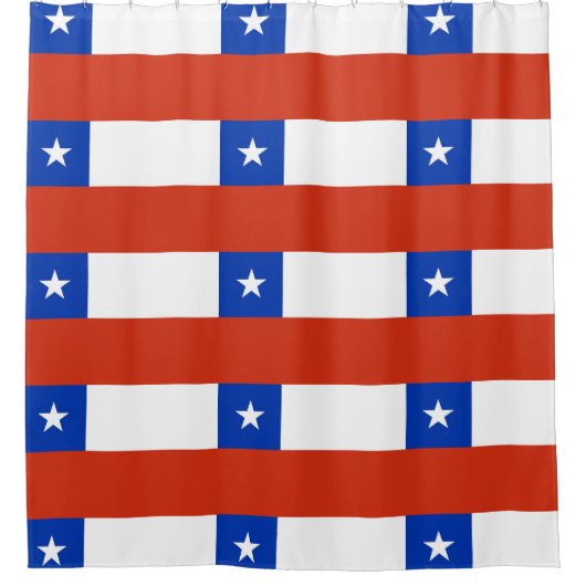 Shower Curtain met vlag van Chili Douchegordijn (Voorkant)