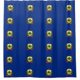 Shower Curtain met vlag van de staat Vermont, VS Douchegordijn