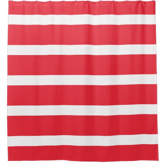 Shower Curtain met vlag van Oostenrijk Douchegordijn (Voorkant)