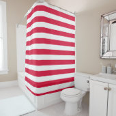 Shower Curtain met vlag van Polen Douchegordijn (In situ)