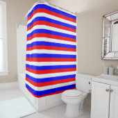 Shower Curtain met vlag van Rusland Douchegordijn (In situ)