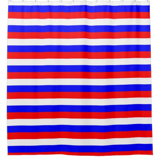 Shower Curtain met vlag van Rusland Douchegordijn (Voorkant)
