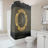 Shower Curtain Mirror Douchegordijn (In situ)