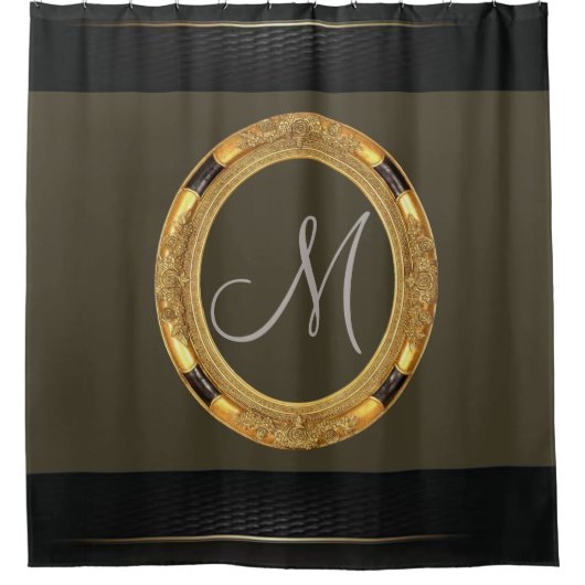Shower Curtain Mirror Douchegordijn (Voorkant)