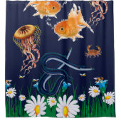 Shower Curtain Ocean Douchegordijn (Voorkant)