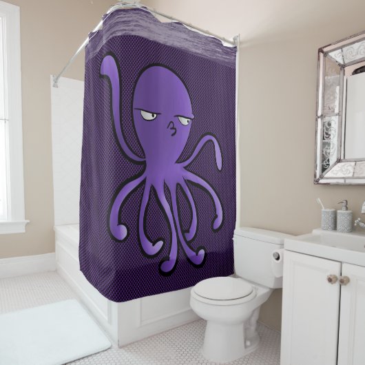 Shower Curtain Octopus Douchegordijn (In situ)