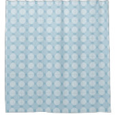 Shower Curtain - overlappende Stippen Douchegordijn (Voorkant)