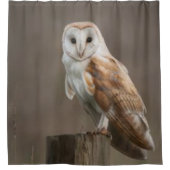Shower Curtain Owl Douchegordijn (Voorkant)