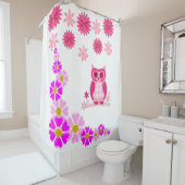Shower Curtain Owl Douchegordijn (In situ)