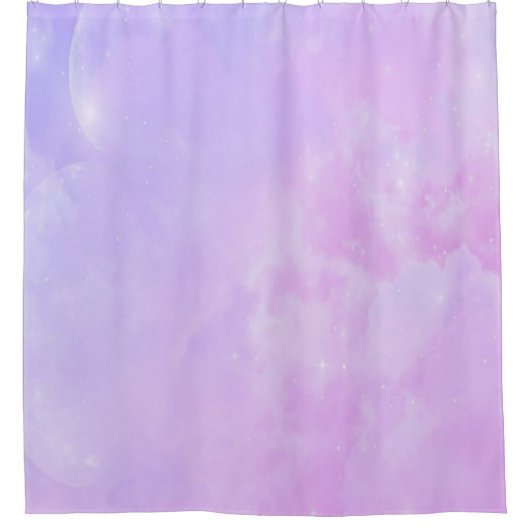 Shower Curtain Paars Douchegordijn (Voorkant)