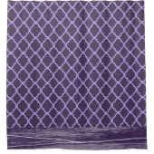 Shower Curtain Paars Douchegordijn (Voorkant)