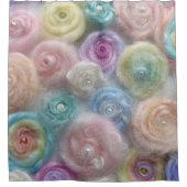 Shower Curtain Pastel Yarn Douchegordijn (Voorkant)