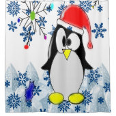 Shower Curtain Penguin Douchegordijn (Voorkant)