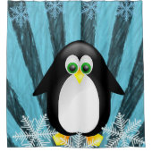 Shower Curtain Penguin Douchegordijn (Voorkant)