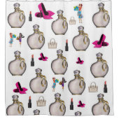 Shower Curtain Perfume Douchegordijn (Voorkant)
