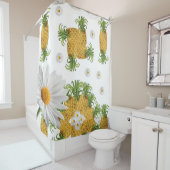 Shower Curtain Pineappel Douchegordijn (In situ)