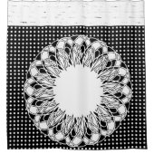 Shower Curtain Polkadot Douchegordijn (Voorkant)