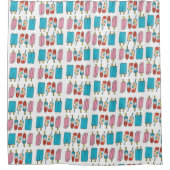 Shower Curtain Popsicles Douchegordijn (Voorkant)