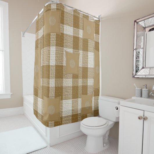 Shower Curtain Pset Douchegordijn (In situ)