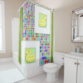 Shower Curtain Pset Douchegordijn (In situ)