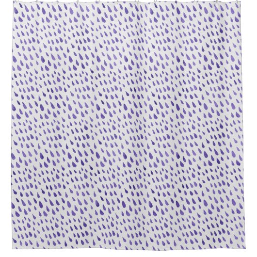 Shower Curtain - Purple Pattern Douchegordijn (Voorkant)