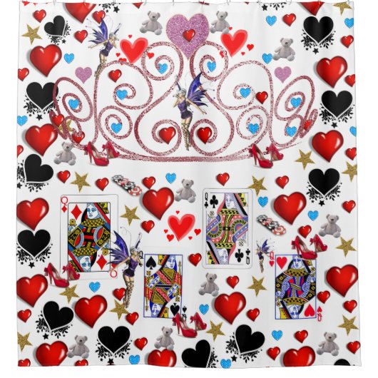 Shower Curtain Queen Douchegordijn (Voorkant)