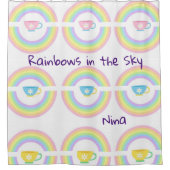 Shower Curtain-regenboog Douchegordijn (Voorkant)