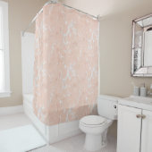 Shower Curtain - Rose Gold Marble Pattern Douchegordijn (In situ)