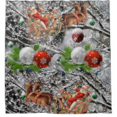 Shower Curtain Santa Douchegordijn (Voorkant)