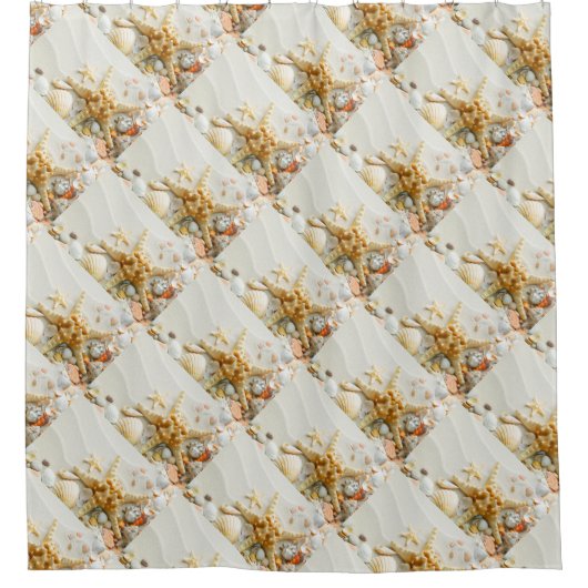 Shower Curtain/Seashells Douchegordijn (Voorkant)