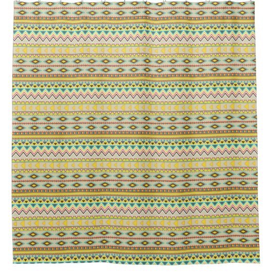 Shower Curtain/standaard Amerikaanse printer Douchegordijn (Voorkant)