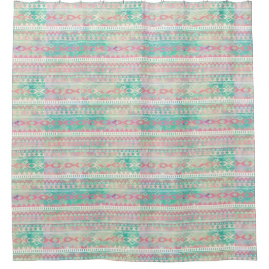 Shower Curtain/standaard Amerikaanse printer Douchegordijn (Voorkant)