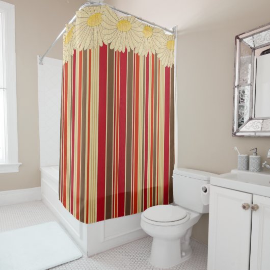 Shower Curtain Stripe Douchegordijn (In situ)