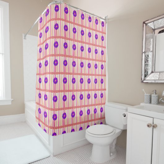 Shower Curtain Stripe Douchegordijn (In situ)